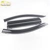 16-Piece Rain Guard Set for Pajero Sport: Plastic Bright Strip Deflectors & Decorative Stickers for Car Accessories