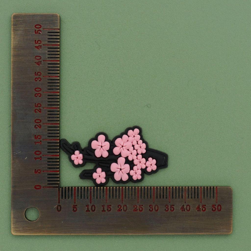 Пряжки для украшения обуви в виде бабочек и цветов для садовых клогов