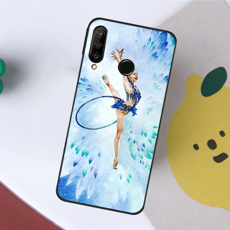 Масляная живопись Гимнастика Для Huawei Nova 5T 9 10 SE 7i 8i 11i 12i Y60 Y61 Y70 Y72 Y73 Y90 Y91 P20 P40 P30 Lite Чехол