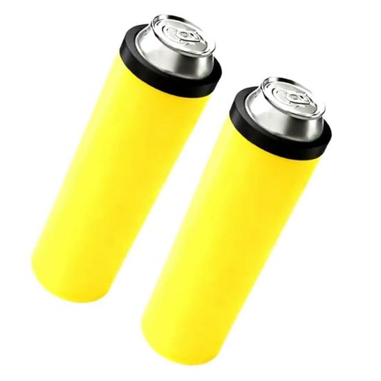 Dual Can Holder with Quick Soda Can Cooler Insulated Beverage Reload 2 Beer Holder Outdoor