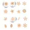 20mm 100pcs Paint Natural  Gift DIY Wooden Decoration Wood Slice Scrapbooking Embellishments Doodle Educational