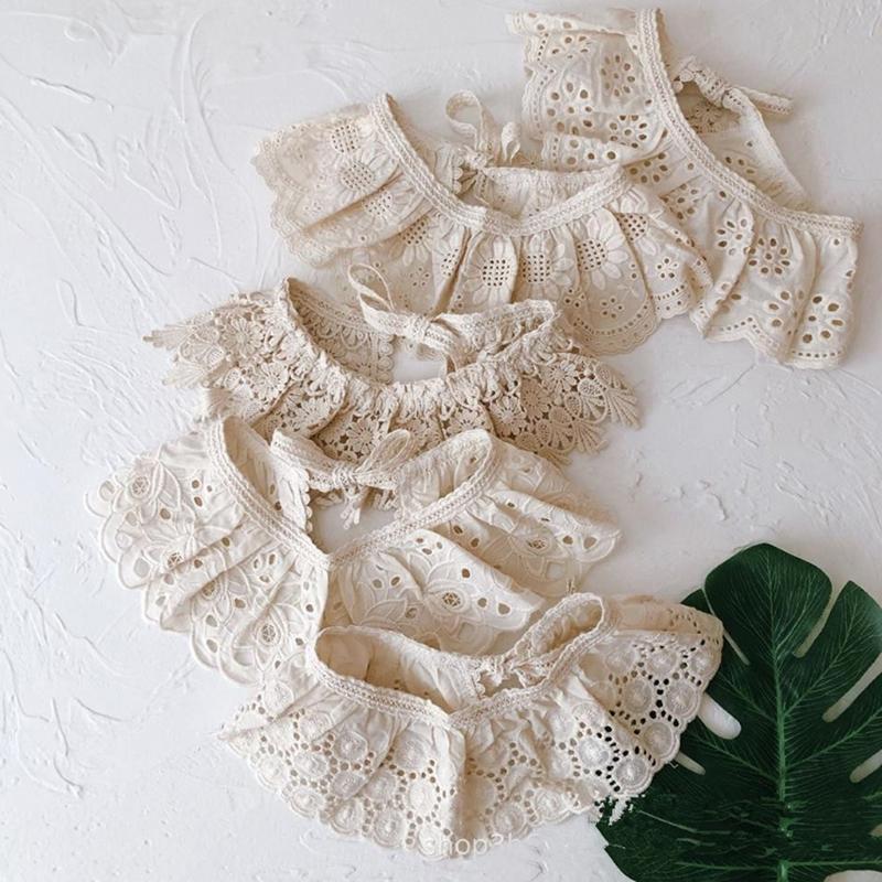 Detachable Fake Collar Children Clothes Cotton Shawl for Little Girl Korean Kids Clothes Accessiory