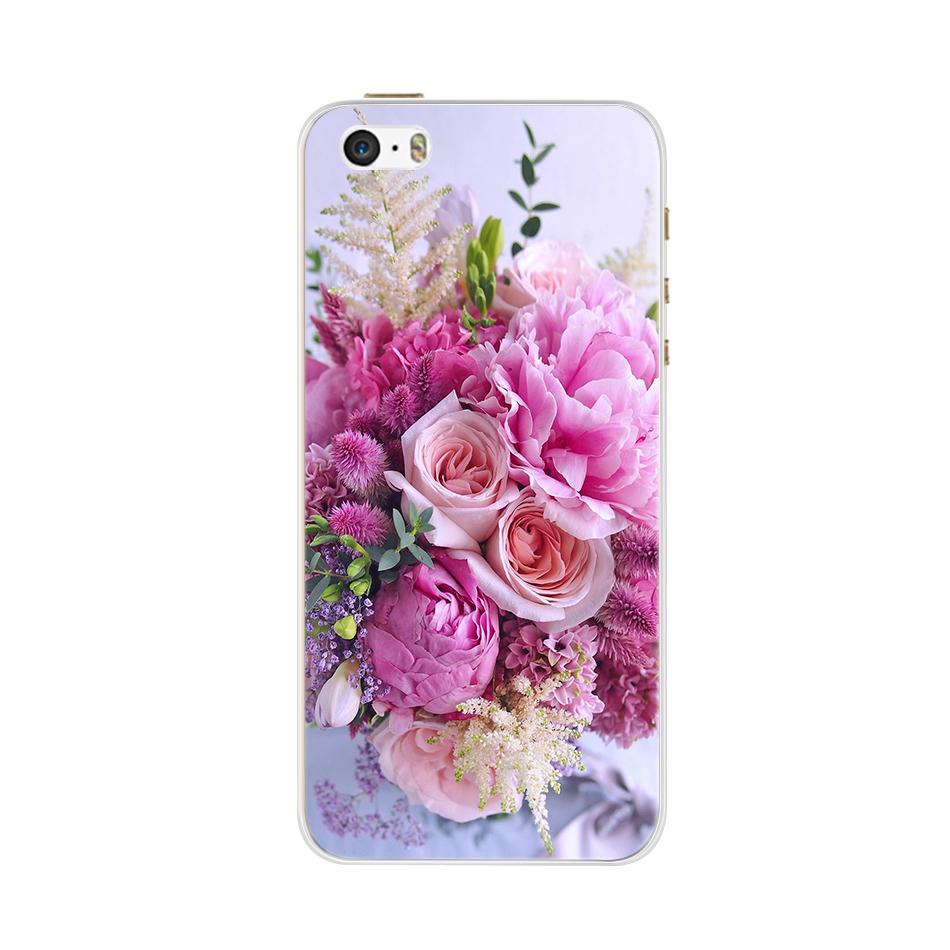 Для iPhone 5 5S SE Чехол для iPhone 5S для iPhone 5S Чехол Силиконовый Милый Чехол для iphone SE Защитная накладка для iphone 5 S 5se Чехлы для телефона