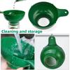 Yousheng Wide Mouth Funnel for Kitchen Lab Camping Food Grade Plastic Funnel for Easy Pouring Less Spills Mess Versatile Canning Supplies