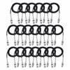 DMiotech 20 шт. 22 AWG OFC Женский на Мужской Микрофонный Микрофонный Кабель Провод для Динамика Студии PA 10 футов XLR-XLR Кабели, 3-контактные Кабели, Разъемы,