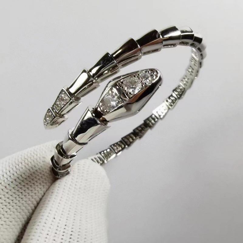 Высококлассный атмосферный и модный женский браслет-змея, популярный в Европе и Америке