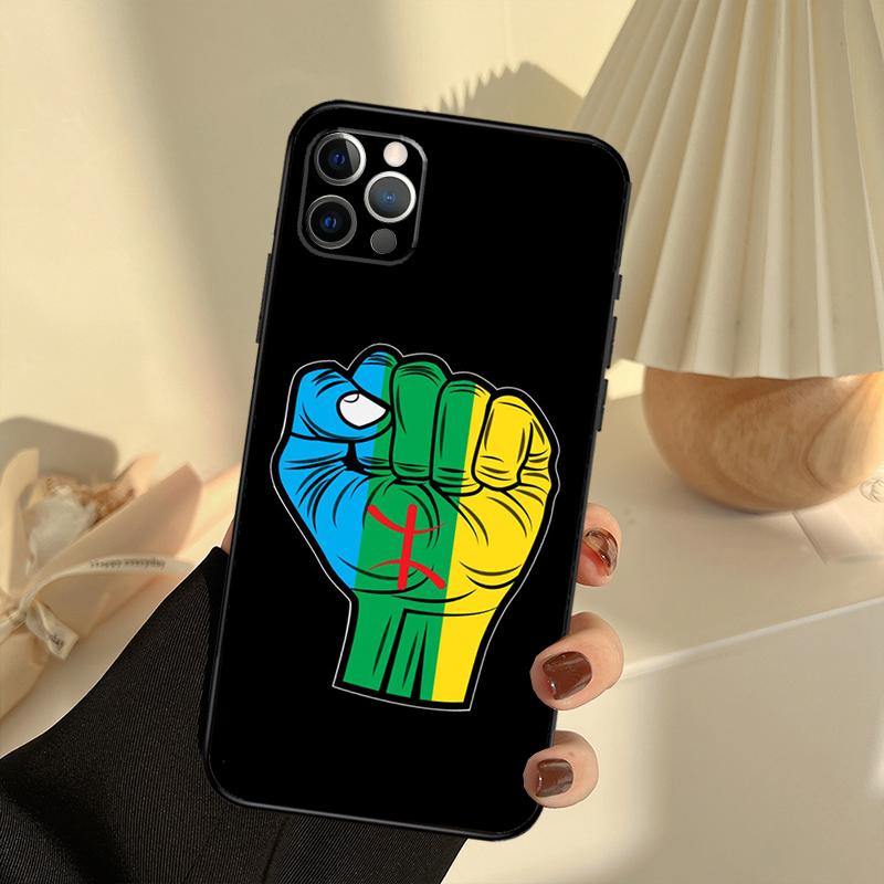 Амазигский символ Берберская академия Чехол для телефона Для iPhone 17 16 15 14 13 11 12 Pro Max 13 mini 15 16 Plus 16e 17 Air Cover Funda