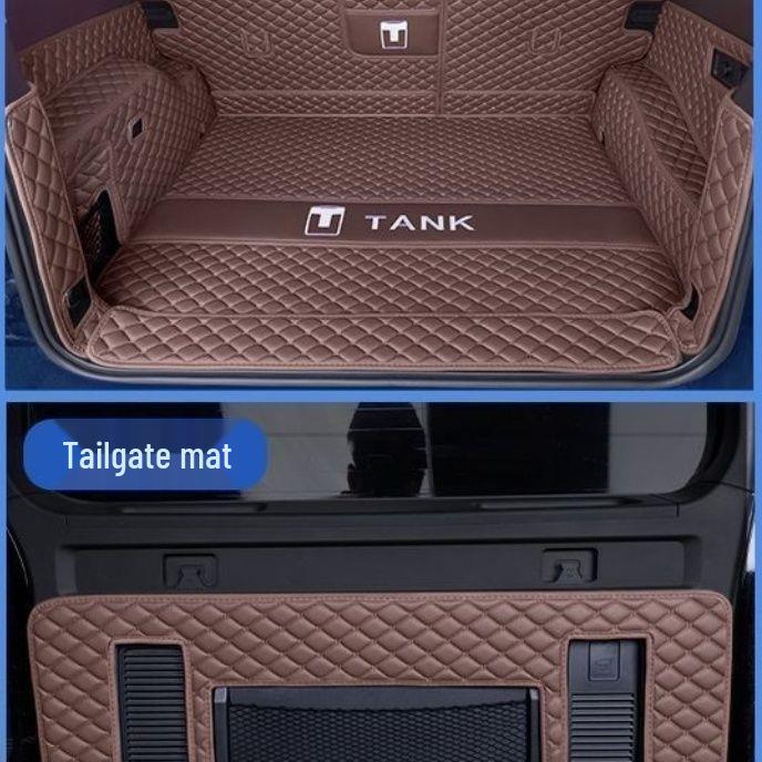 Полный коврик в багажник Tank 300: Индивидуальный коврик для модели Great Wall Wey.