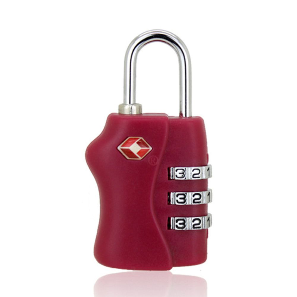 Luggage Lock Safely Code Lock Combination Lock 3 Dial Digit Combination Lock TSA Customs Lock