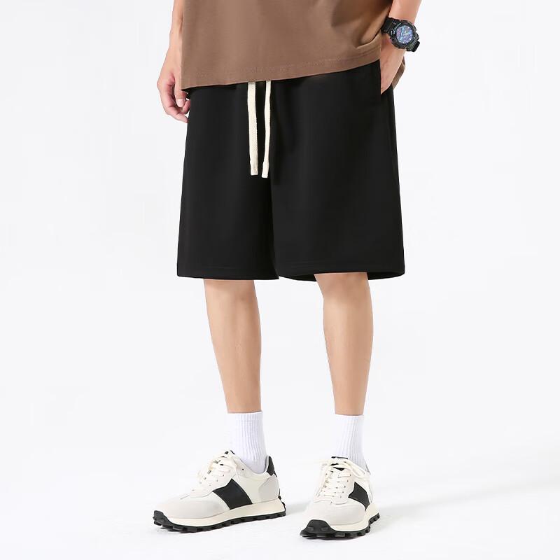 MINISO Men's Heavyweight Casual Straight-Leg Shorts