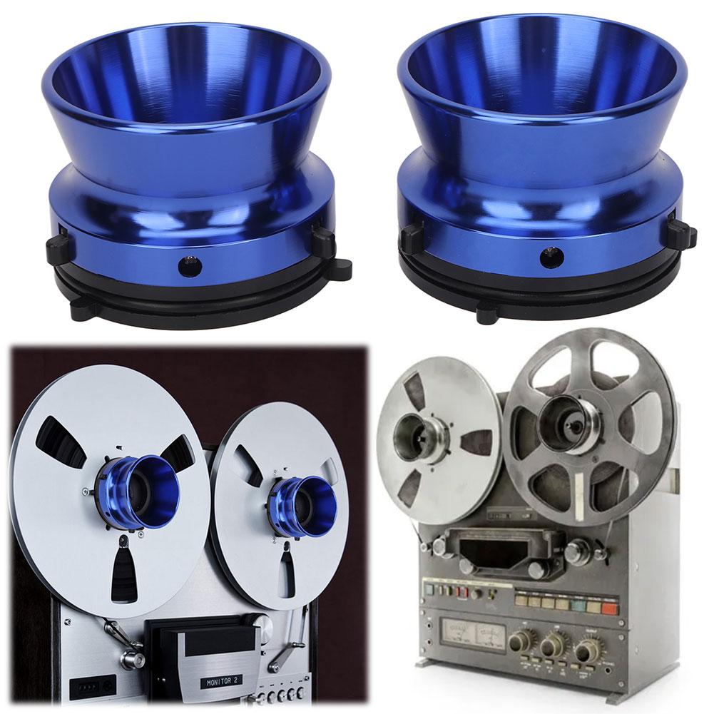 1 Pair NAB Hub Adapters Universal Reel Tape Recorder Accessories Reel To Reel Tape Nab Hub Adapter for Studer ReVox Akai Teac