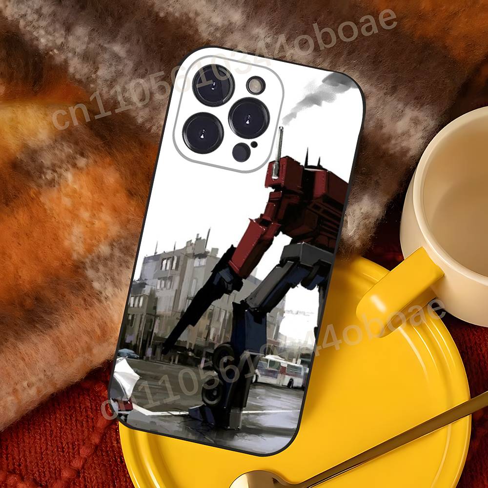 A-Autobots and H-Humans Phone Case For iPhone 17,16,15,14,13,12,11,Pro,MAX,Plus TPU Soft To Skin-friendly Cover