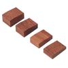 4PCS Floating Tremolo Set Up Block 4 Sizes Mahogany Wood Bridge Floating Tremolo Stopper