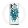 Чехол для Samsung Galaxy A50 Dream Catcher Синий Белый Фон