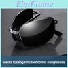 Pochromic Folding Outdoor Fashion Sunglasses Polarized Driving Sunglasses
