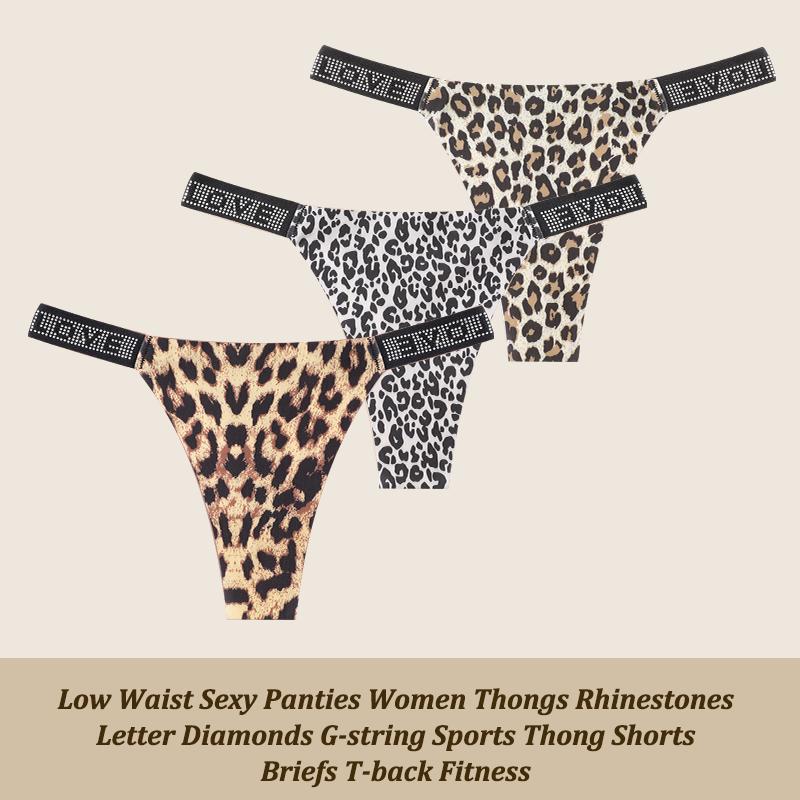 3 шт./компл. сексуальные трусики с низкой талией женские стринги стринги со стразами и буквами спортивные шорты-стринги Т-образные трусы Размер XS-XL