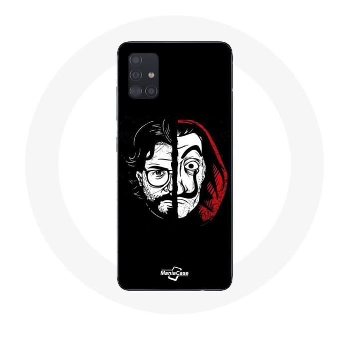 Samsung Galaxy A51 Case La Casa De Papel El Profesor Mask Split