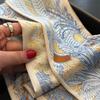 Роскошный дизайнерский шарф для женщин, мягкая атласная повязка на голову, шейный платок, женские платки для волос, шейный галстук, женские узкие шарфы