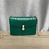 [Б/У] Serpenti Forever Классическая цепочка с застежкой в виде головы змеи Наплечный ремень Маленькая сумка через плечо из телячьей кожи - Очень хорошее состояние #AVXRPO