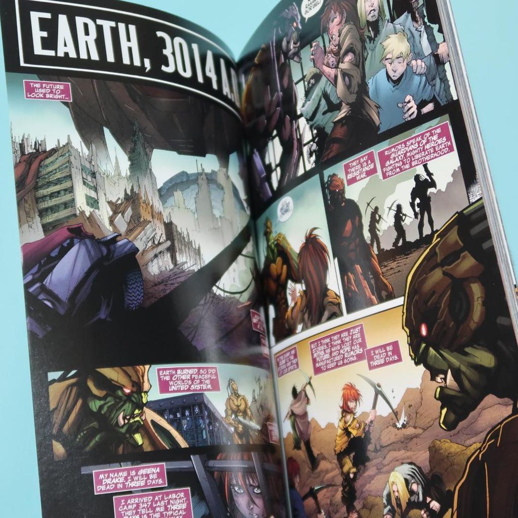 [Б/У] Распродажа! Иностранные Книги Американские Комиксы ГАЛАКТИЧЕСКИЕ СТРАЖИ 3000 Том. 1 Марвел