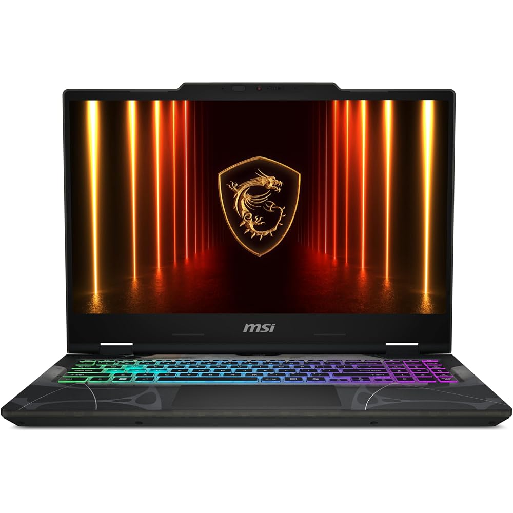 MSI Cyborg A15 AI 15.6-inch FHD 144Hz Thin & Light Gaming Laptop – Ryzen 7 260, GeForce RTX 5050, 16GB DDR5, 1TB SSD, Portable Design, Wi-Fi 6E, Windo