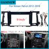 9 Inch Car Frame Fascia Adapter Cable Android Radio Dash Fitting Panel Kit For Nissan Patrol 2012-2018