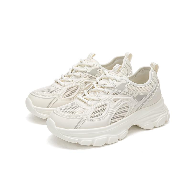 Breathable mesh dad shoes