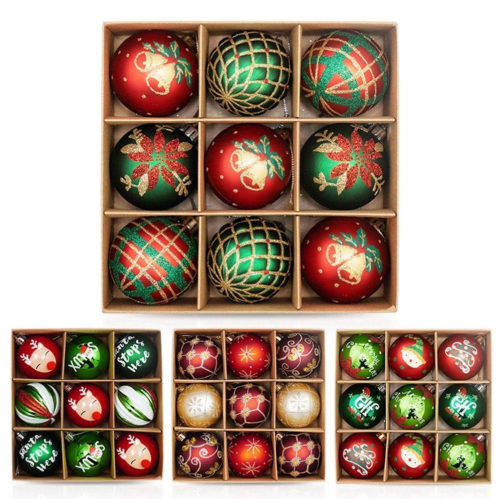 Party DIY Decorative Home Decor Christmas Ball Christmas Decoration Ornament Christmas Tree Pendant