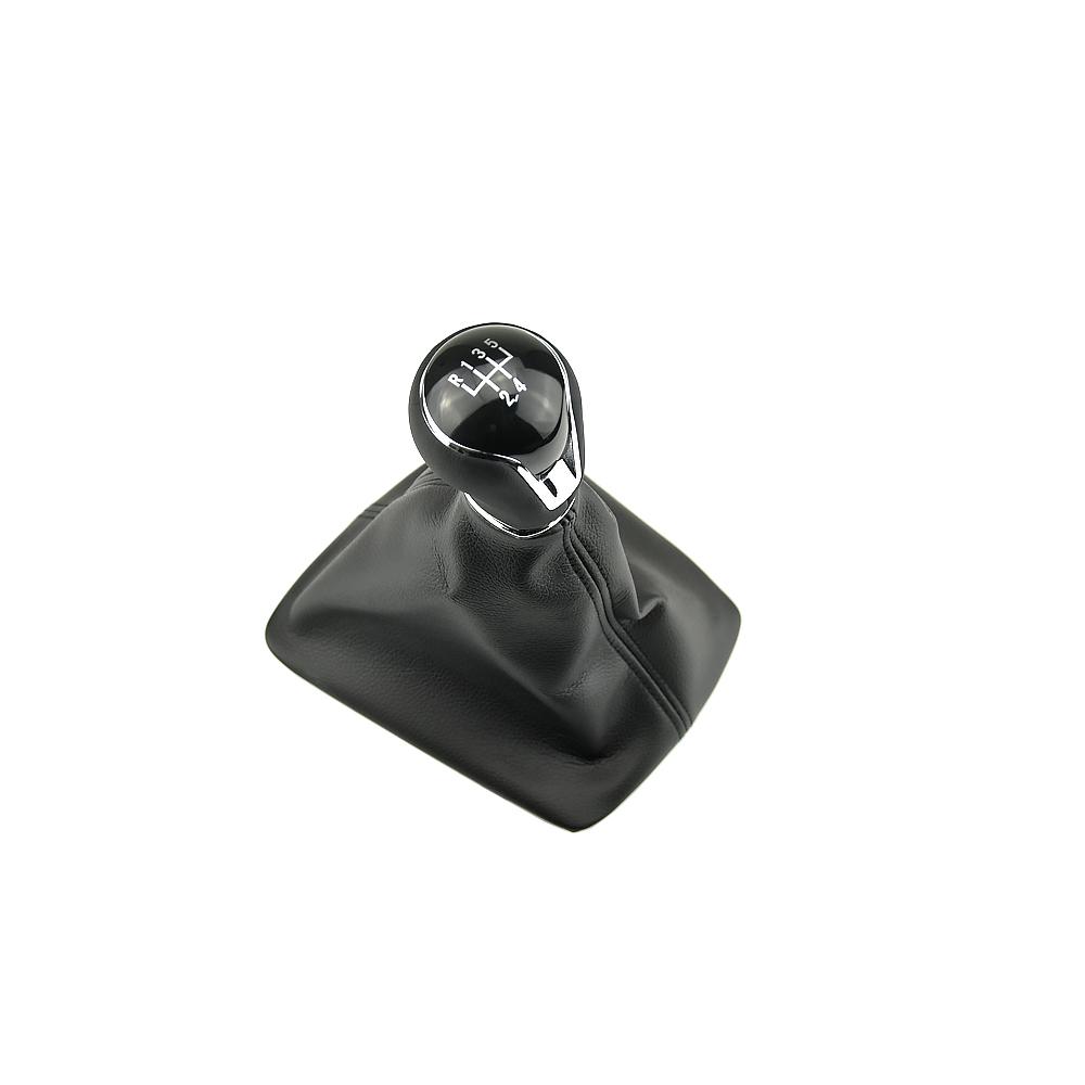 Fit For Seat Leon 5Doors 2012- Car-Styling 5/6 Speed Gear Stick Shift Knob Level Leather Boot
