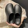 2025 Женские шлепанцы-сабо из ЭВА для женщин, обувь слипоны, платформа, толстые, удобные, женские массивные шлепанцы на плоской подошве, шлепанцы-лоферы