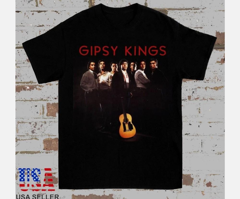 Футболка с автотитульным альбомом группы Gipsy Kings, полный размер S-5XL, унисекс