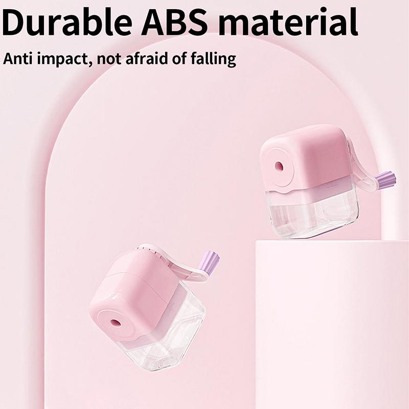 Pencil Sharpener, Manual Pencil Sharpener, Student Rotating Pencil Sharpener, Handheld Pencil Sharpener for Children