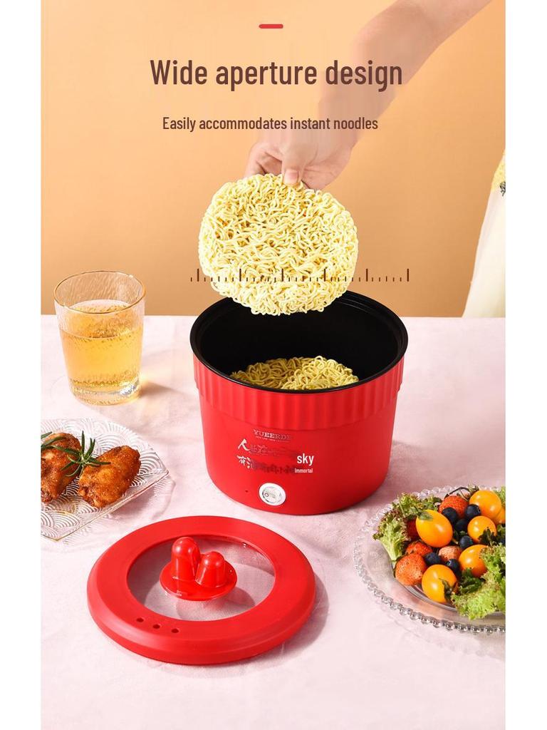 Compact Electric Mini Ramen Cooker - Multifunctional Instant Noodle Pot