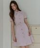 Julie And Kara 26Hs Love By You Maya Summer Tweed Dress Purple Wedding Guest Look Ceremony Look
