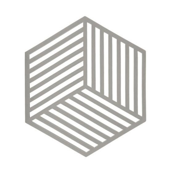 Силиконовая подставка-тривет Шестиугольная подставка Подставка под кастрюлю Термостойкая и нескользящая Настольные коврики Изолированные защитные накладки для рабочего стола для дома, бара, кафе