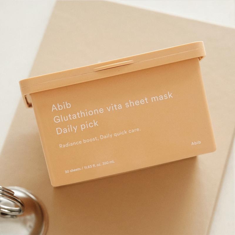 ABIB Глутатион Вита Маска-салфетка Ежедневный выбор 350 мл 30 шт.