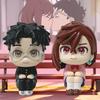 Couple Set: Big-Head Chibi Ayase Momo / Okarun - Anime Merchandise from Dandadan | Articulated Figure Model Toy, Gift