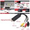 USB 2.0 Video Audio VHS To DVD HDD Converter Capture Card Scart RCA Adapter