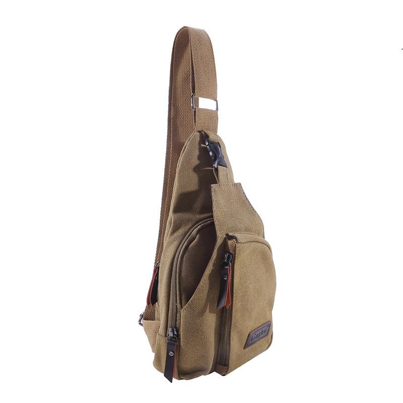 Mens Canvas Outdoor Travel Military Messenger Satchel Crossbody Shoulders Bag Backpacks