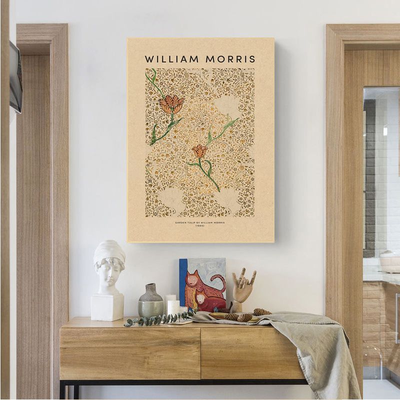 Музей Уильяма Морриса, художественная выставка, плакат, настенная живопись на холсте, ретро, скандинавская гостиная, украшение для дома, фотографии