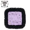 Sanrio ANNA SUI Mini Towel ( Ruffle ) Black Japan NEW
