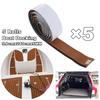 5 Rolls EVA Teak Decking Border For Boat Marine Flooring Carpet Self Adhesive Tape 5.8cmx240cmx6MM Yacht Boat Accessories