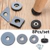 Chair Fittings Bumper Table Sofa Soft Furniture Leg Slider Pads Anti Noisy Slip Mat Floor Protector