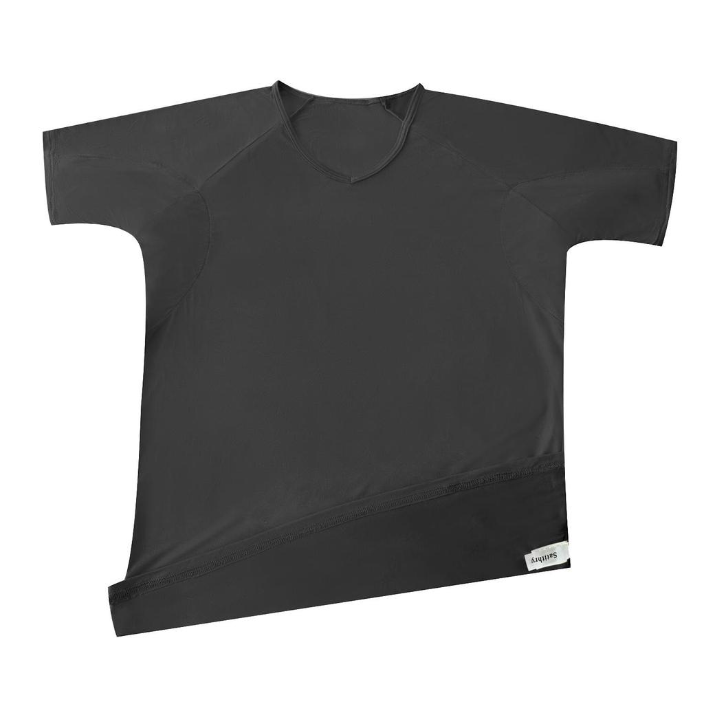 Men's Mesh Underarm Sweat-Absorbing Vest & Shirt Set