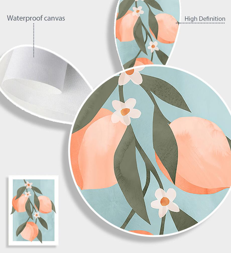 Матисс Цветочный коктейль Лимон Персик Ретро Настенная живопись Холст Картина Скандинавские постеры и принты Настенные картины для декора гостиной