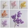Real Touch Artificial Peach Blossom Branch 97cm Fake Flower Silk Peach Blossom  Wedding Decor