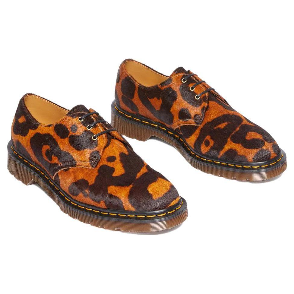 Dr. Martens 1461 Made In England Hair On - Ocelot Unisex Sneakers Brown 30560933