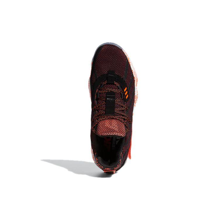 Adidas Мужские кроссовки Dame 7 I Am My Own Fan 2KDAY Red Core-Black Solar-Red G55194