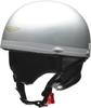 LEAD Motorcycle Helmet Half Vintage Silver Free Size CR-750 57-60cm
