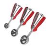 Stainless Steel Cookie Scoop Small Medium Large Cookie Scooper for Melon Ball Cookie Dough Baking Multipurpose Ice Cream Scoops